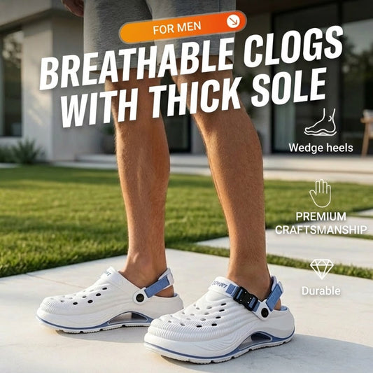 Men's Breathable Outdoor Clogs