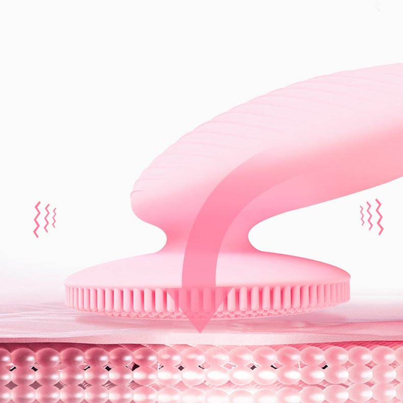 ✨Ultrasonic Vibration Massage Silicone Facial Cleansing Brush