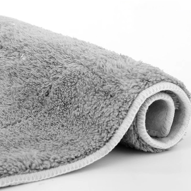 Flat Mop with Stainless Steel Handle, come with Reusable Washable Mop Cloths