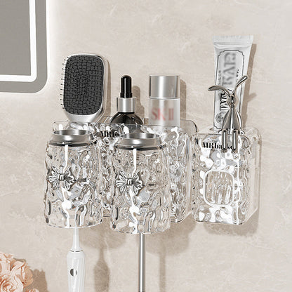 ✨Glacier Pattern Non Punching Toothbrush Shelf