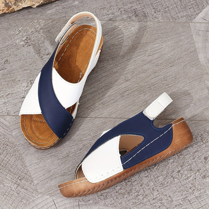 Women's Ultra Comfortable Slope Heel Sandals