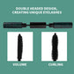 2-In-1 Waterproof Long Lasting Black Mascara
