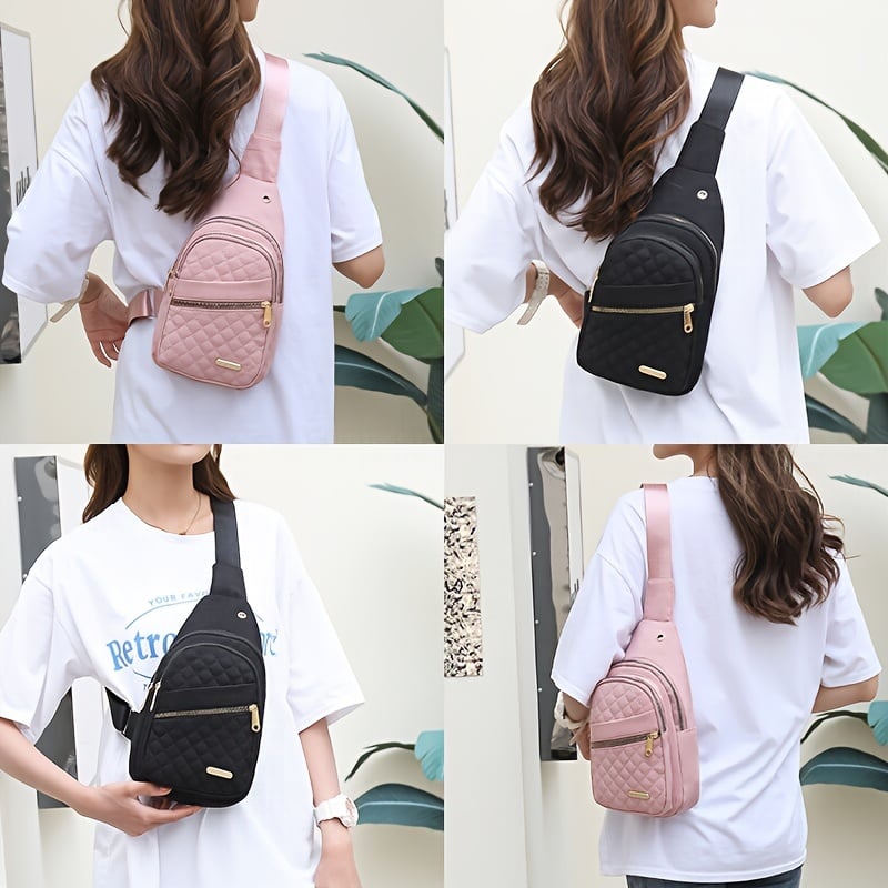 🌟Women's Fashion Casual Solid Color Crossbody Bag