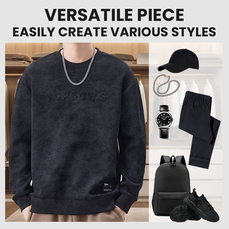 🔥Hot Sale🔥Men’s Casual Crewneck Sweatshirt