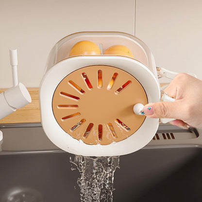 2 in 1 Draining Basket with Lid