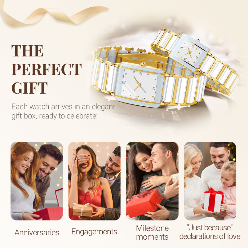 Fashion Casual Versatile Square Watch