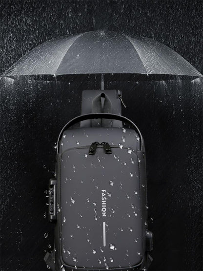 【🎁Mother's Day Gift】USB charging sport sling Anti-theft shoulder bag