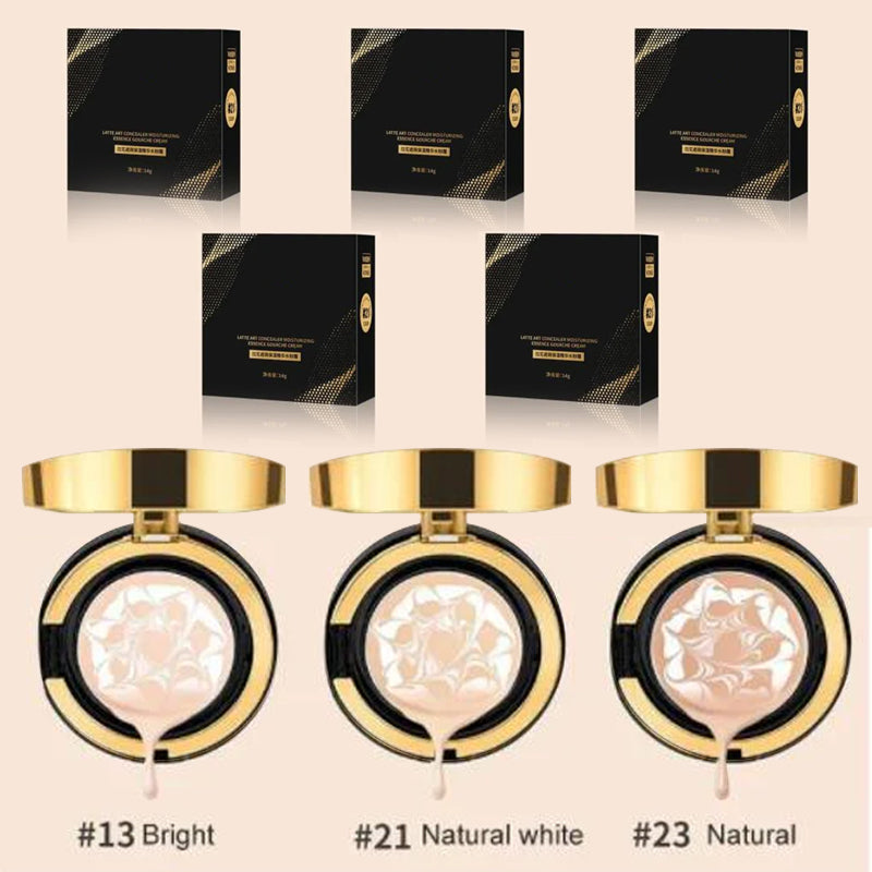✨Hot Sale✨ Three-Color Pull Flower Concealer Moisturizing Essence Water Cream
