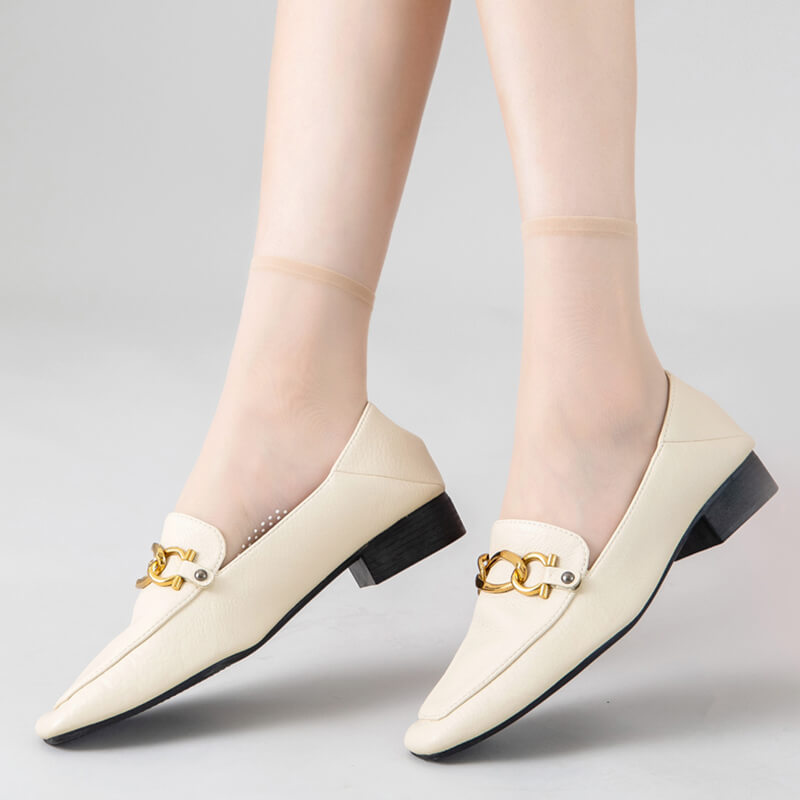 💞Non-slip and invisible crystal silk socks（Great Sale⛄BUY 2 Get 5% OFF）