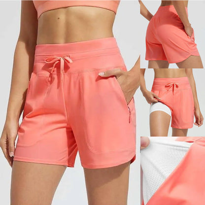 🩳Women's High-Waisted Quick-Dry Swim Shorts