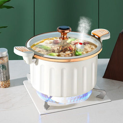 Non-stick Enamel Micro Pressure Cooker（Free Shipping）