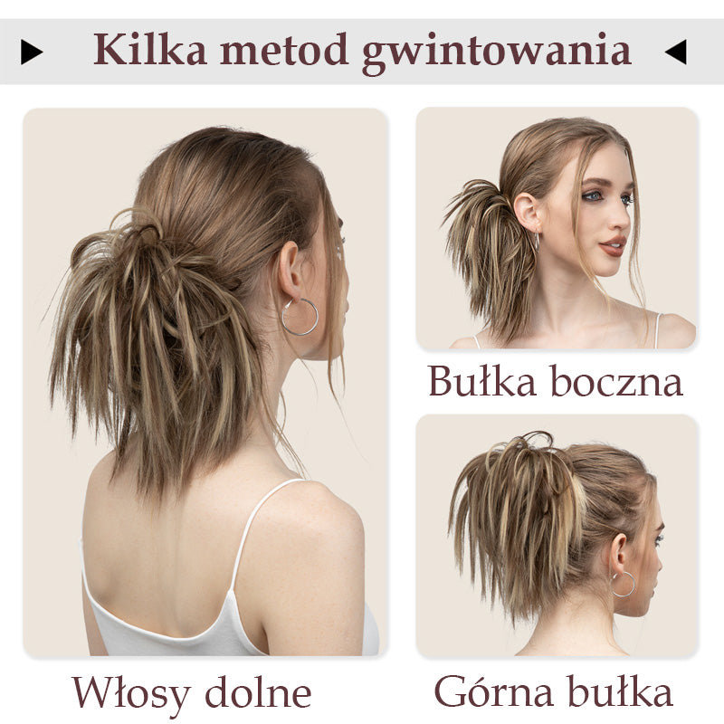 Messy Ponytail Wig Wrap