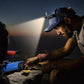 Waterproof Rechargeable Super Bright Headlamp with 5 Modes