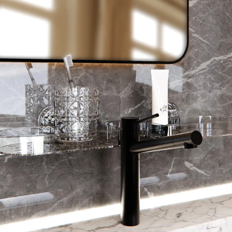 Suction Cup Shelf Organizer No Drilling Required