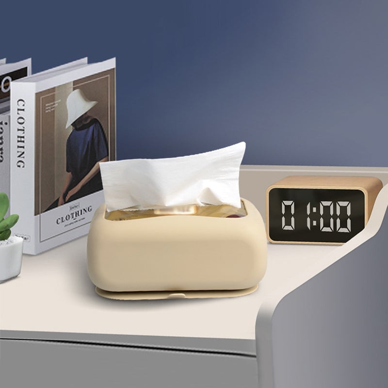 Household Silicone Suction Cup Tissue Box