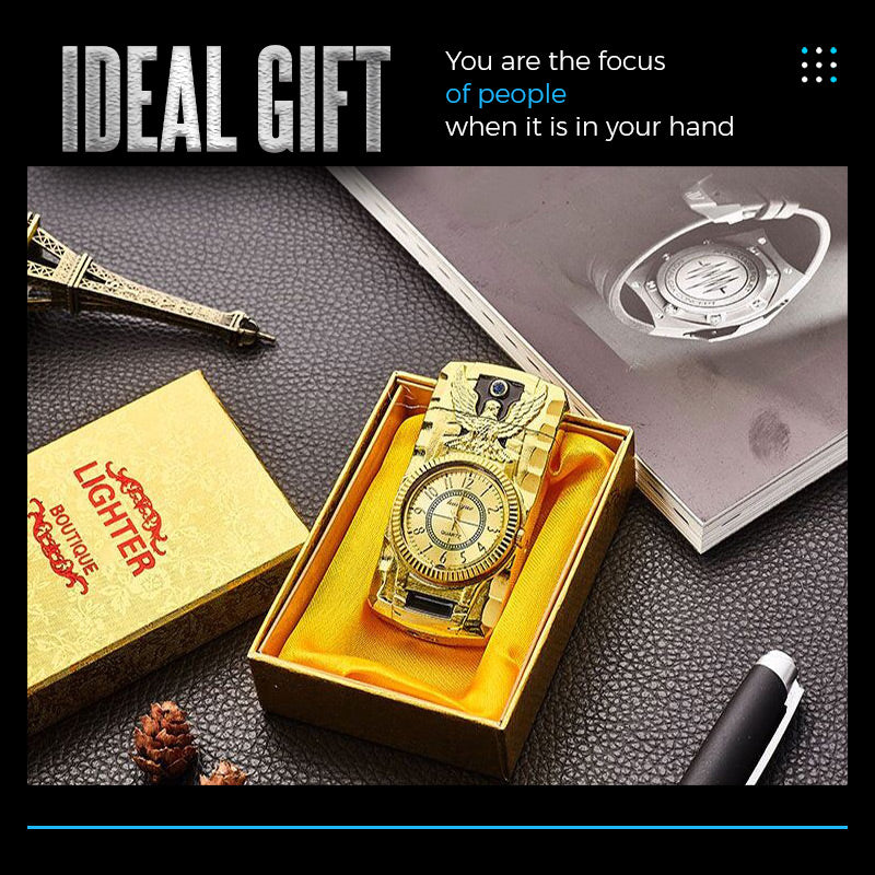 【🎁Mother's Day Gift】Colorful Lights Watch Lighter