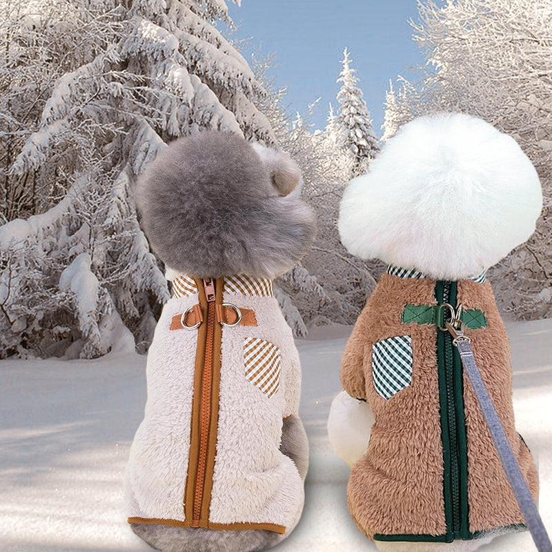 Winter Cozy Dog Coat with D-rings （Great Sale⛄BUY 2 Get 5% OFF）