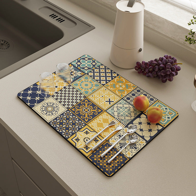 🔥🔥Kitchen Essentials—Absorbent & Water-Controlled Placemat