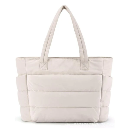 Lightweight Puffy Tote Bag