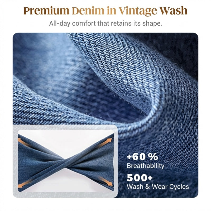 Women’s Retro Cropped Straight-Leg Jeans