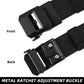 Automatic Buckle Stretch Nylon Belt For Men
