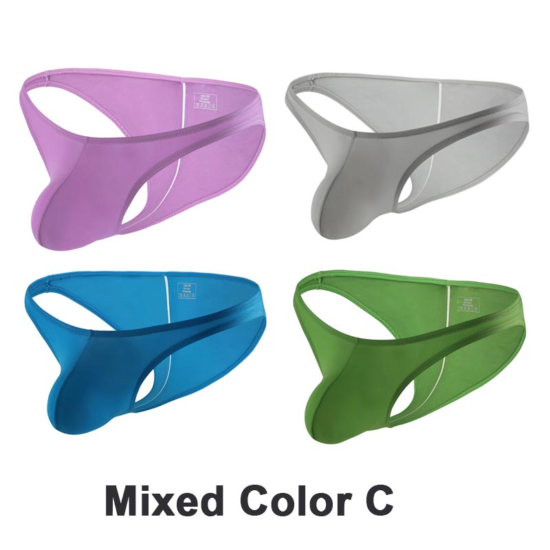 Men’s High-stretch Ice Silk Breathable Panties with Low-cut🔥🔥Buy 5 Get 2 Free