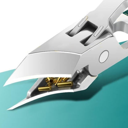 🔥 Splashproof 25° Beveled Edge Nail Clippers 3-Piece Set
