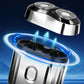 Mini Magnetism Dual Head Waterproof Electric Razor