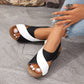 Women's Ultra Comfortable Slope Heel Sandals