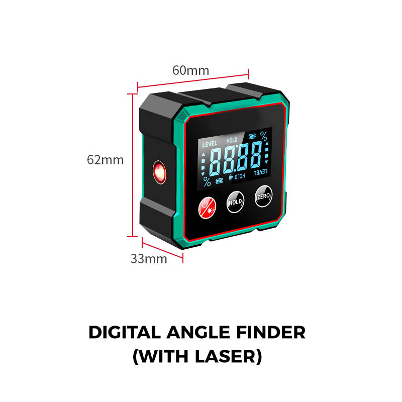 🔥Magnetic Digital Angle Finder with Electronic Laser