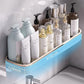 No-Punch Wall Mounted Bathroom Storage Shelf