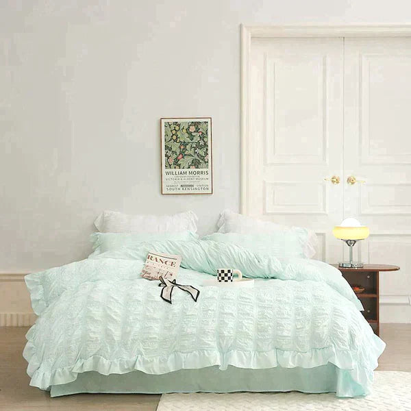 🔥Free Shipping🔥Skin Friendly Lace Blanket 4 Piece Set