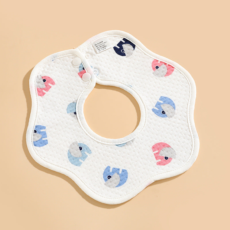 [Best Gift For Baby] 💞👶Newborn Baby Cotton Drooling Towel Bib