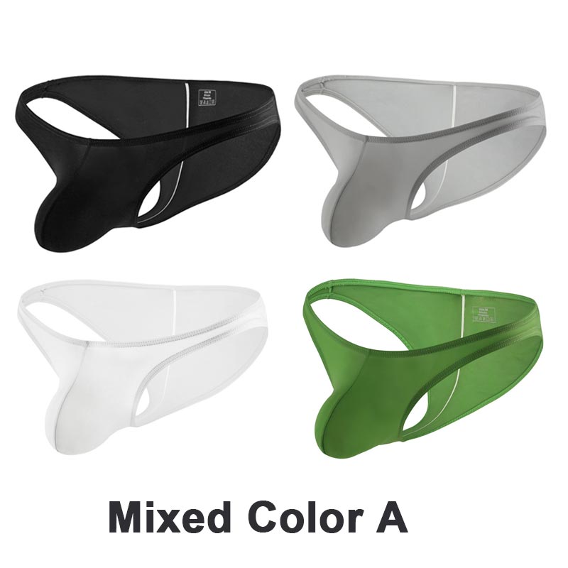 Men’s High-stretch Ice Silk Breathable Panties with Low-cut🔥🔥Buy 5 Get 2 Free