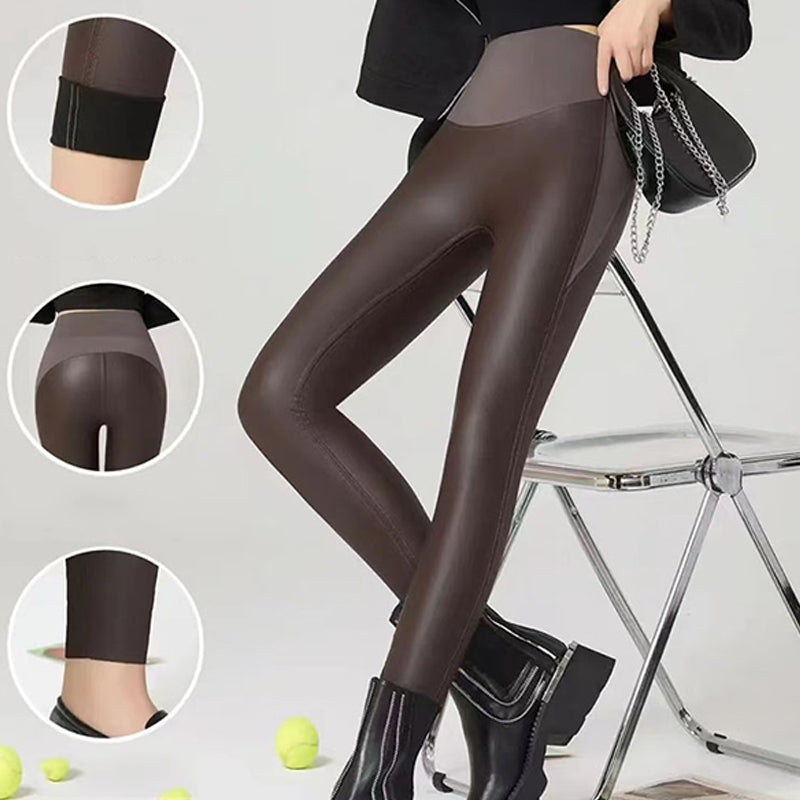 ✨Women’s Faux Lifting Leather Leggings (Great Sale⛄BUY 2 Get 5% OFF + FREE SHIPPING)