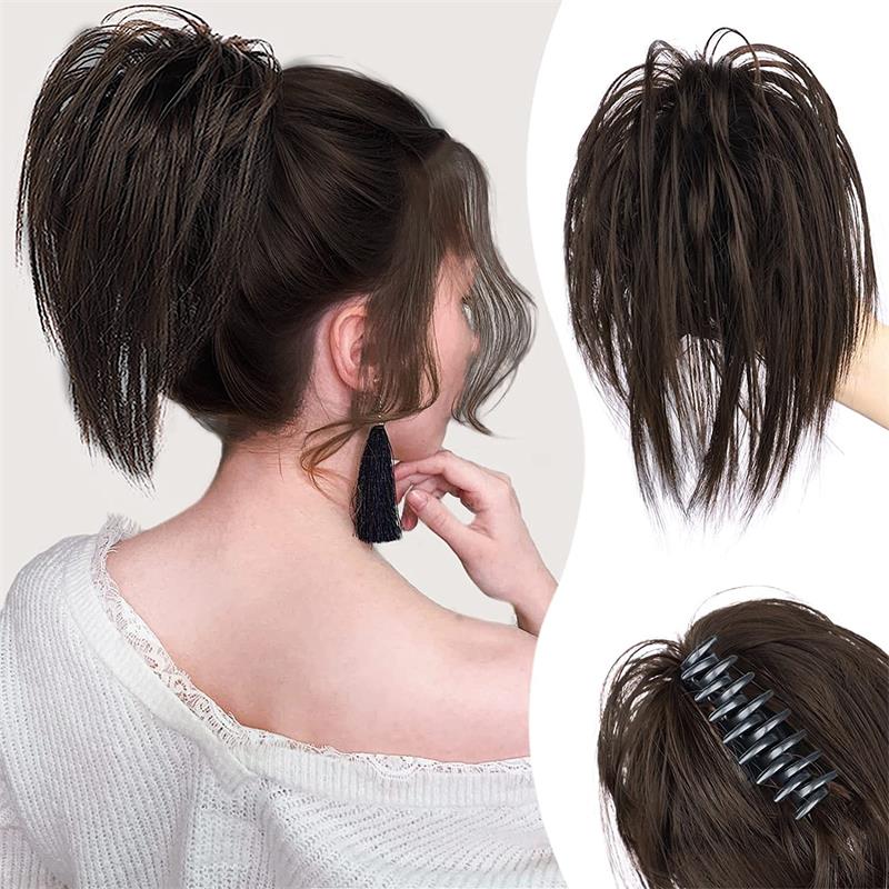 🔥Last Day Sale 49%🔥Messy Ponytail Clip Extends Hair