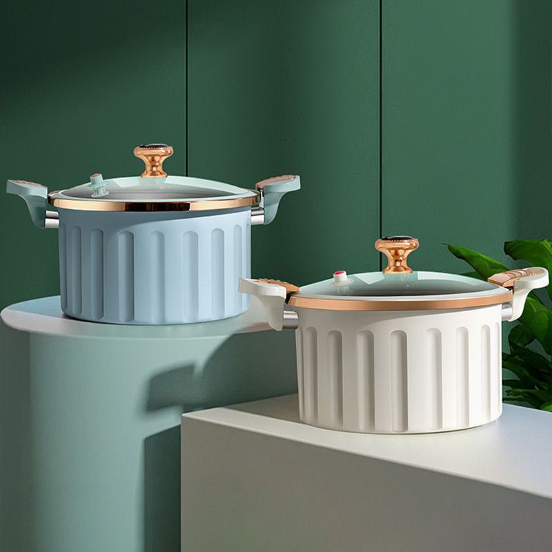 Non-stick Enamel Micro Pressure Cooker（Free Shipping）