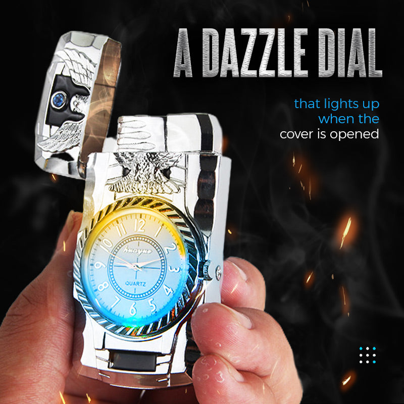 【🎁Mother's Day Gift】Colorful Lights Watch Lighter