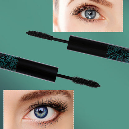 2-In-1 Waterproof Long Lasting Black Mascara
