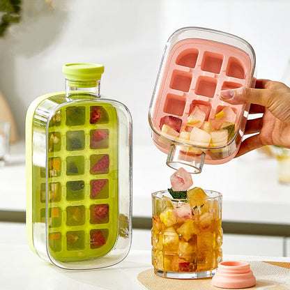 🧊Summer Hot Sale🔥Press-To-Cold Ice Cube Mold & Kettle