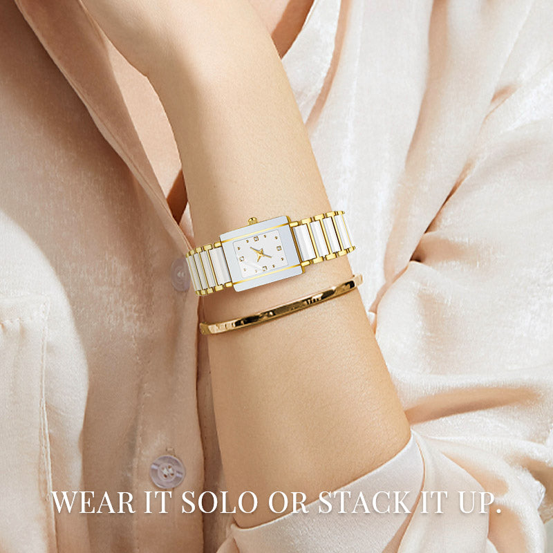 Fashion Casual Versatile Square Watch