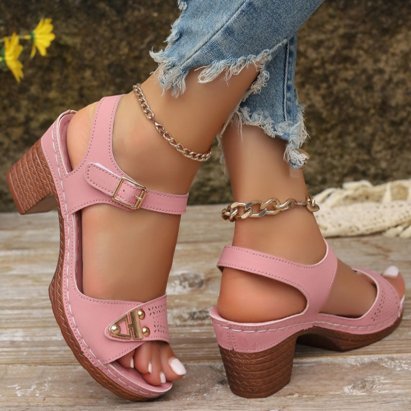 👡🥰 Women's Chunky Heel Sandals