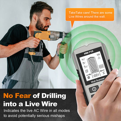 🔥💯Multifunctional Handheld Metal & Wall Detector