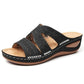 High-quality Orthopaedic Slip-on Sandals With A Thick Platform