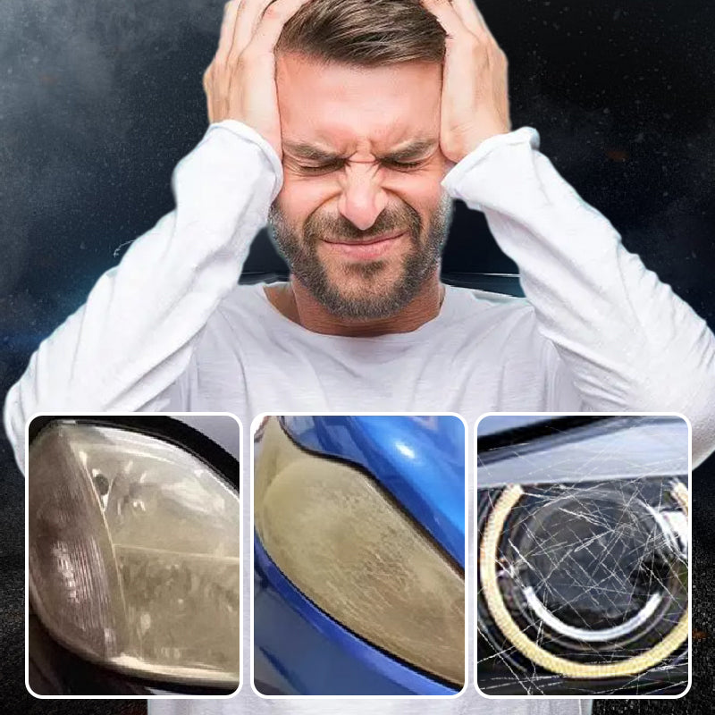 🚗Headlight Stain Remover & Polishing Paste