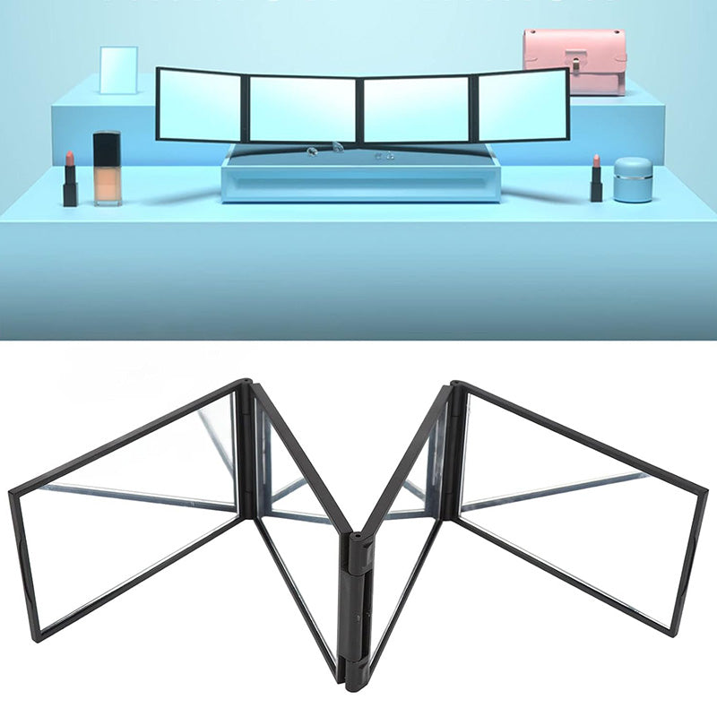 🔥BUY 2 FREE 1🔥Multi Angle Folding Mirror for Self Haircutting -  Head Back View Available