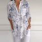 🔥Women’s Stand Floral Collar Printed Shirt