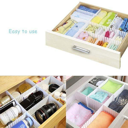 (4pcs) DIY Drawer Division Board