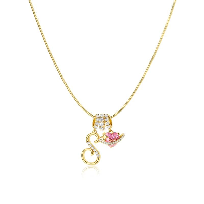 ✨3-Layering Initial A-Z Letter Pendant Necklaces🎀