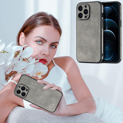 Capacul carcasei cu piele de miel cu patru pachete pentru iPhone